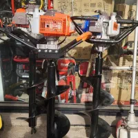 چاله کن فرغونی دستی دوکاره موتور براوو 7300 سی سی|ماشینآلات صنعتی|تهران, شهرک ولیعصر جنوبی|دیوار