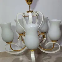 لوستر۵شعله|لوستر و چراغ آویز|لاهیجان, کوی استادان|دیوار