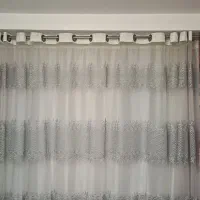 پرده پذیرایی و آشپز خانه