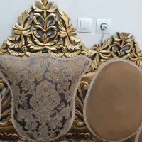 مبل استیل ۹نفر. نهار خوری ۶نفر. تخت ۲نفره جکدار|مبلمان خانگی و میز عسلی|تهران, نیکنام|دیوار