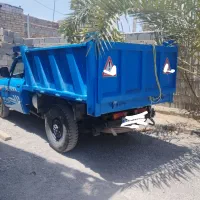حمل شن ماسه نخودی مل آجر نیسان کمپرس اتاق بزرگ