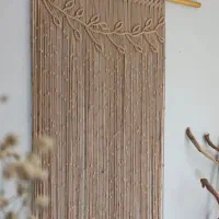 پرده مکرومه مدرن|پرده، رانر، رومیزی|رشت, دیلمان|دیوار