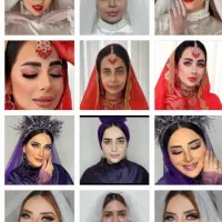 میکاپ اقتصادی تخصصی عروس و همراهی|خدمات آرایشگری و زیبایی|مشهد, امامیه (شهرک غرب)|دیوار