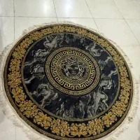 قالیچه گرد یک ونیم دریک ونیم