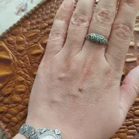 فروش ست ساعت و انگشتر نقره