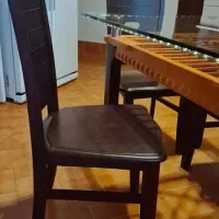 نهارخوری ۴ نفره با میز بزرگ وارداتی
