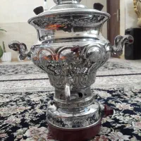 یک عدد سماور مارک اکبر برادران.یک عدد سرخ کن