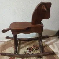 راکر چوبی اسب کودک