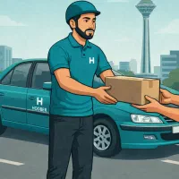 راننده سواری و پیک موتوری(تسویه هفتگی)، ونک تهران