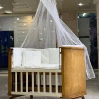 تخت گهواره‌ای نوزاد برند میلان مدل جودیکو