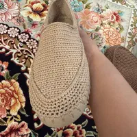 گیوه نو سایز۳۹ کرم و مشکی نوی نو|کیف، کفش، کمربند|زرند, |دیوار