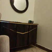 اینه کنسول قهوه ای