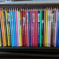 مداد رنگی فابل کاستل پلی کروم نو جعبه چوبی