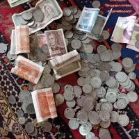 سکه های قدیمی و بعضا از جنس نقره