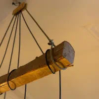 لوستر و آویز مینیمال با ۴ لامپ ادیسونی ۴ وات|لوستر و چراغ آویز|مشهد, هفت تیر (حافظ)|دیوار