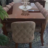 میز غذا خوری چستر|میز و صندلی غذاخوری|تهران, بلورسازی|دیوار