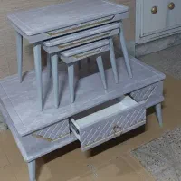 جلو مبلی ومیزعسلی یا جلومبلی و میز عسلی