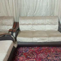 مبل ۷ نفره راحتی به همراه میز جلو مبلی