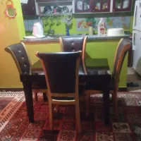 میز ناهارخوری ۴ نفره|میز و صندلی غذاخوری|مسجد سلیمان, |دیوار