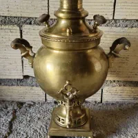 سماور ذغالی عتیقه روسی قدمت بالا سنگین