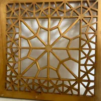 گره‌چینی چوبی دست‌ساز اصفهان ۶۰×۶۰-دو عدد|صنایع دستی و سایر لوازم تزئینی|تهران, شاهین|دیوار