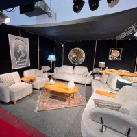 مبل ده نفره صفر با چوب راش