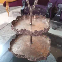 شیرینی خوری نقره کار ایتالیا|کلکسیون اشیاء عتیقه|رشت, معلم|دیوار