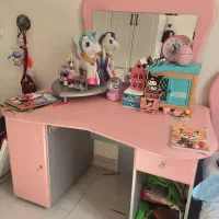 میز تحریر و کامپیوتر با آینه ست