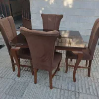 میزناهار خوری تمیز بدون خط خراش چوب راش