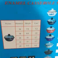 سرویس قابلمه لعابی ۱۰ پارچه|ظروف پختوپز|شهرکرد, |دیوار