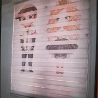 پرده اتاق کودک و نوجوان کاملا سالم