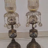 یک جفت شمعدانی کاملا سالم