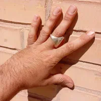 انگشتر قدمت دار سنگین و بزرگ عقیق|جواهرات|دزفول, |دیوار