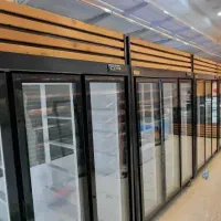 یخچال ویترینی ۲ و ۳ درب