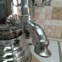 سماور استیل نو با کیفیت بالا  20 لیتری ساخت تبریز|سماور، چای‌ساز، قهوه‌ساز|قم, باجک دو|دیوار