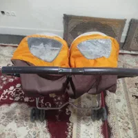کالسکه دوقلو پگ پرگو|کالسکه و لوازم جانبی|مشهد, شهرک امام هادی (شهرک غرب)|دیوار
