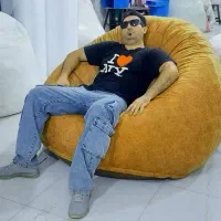 بین بگ مبل شنی طرح هپی چیرمناسب گیم و....کادو دادن|مبلمان خانگی و میز عسلی|تهران, زهتابی|دیوار