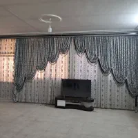 پرده سالن باهمه ی لوازم|پرده، رانر، رومیزی|قم, سید معصوم|دیوار