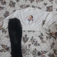 هودی وشلوار سرهمی در حد نو تروتمیز|لباس|باغستان, |دیوار