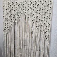 پرده مکرومه|پرده، رانر، رومیزی|مشهد, حجاب (شهرک غرب)|دیوار