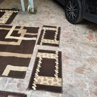 فرش قهوه ای کاملا تمیز|فرش|لاهیجان, کوی خزر|دیوار