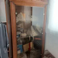 بوفه چوب روس منبت‌کاری شده