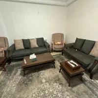 فرش ۹ متری طرح مدرن نو مبل 7 نفره و عسلی|فرش|تهران, وحیدیه|دیوار