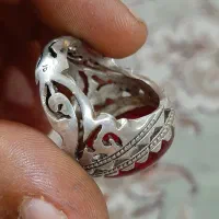 انگشتر نقره یاقوت مردانه|جواهرات|ورامین, شهرک مدرس|دیوار