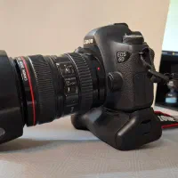 دوربین کنون 6D + لنز 24 105 + گریپ + فیلتر + ریموت|دوربین عکاسی و فیلم‌برداری|تهران, تهرانپارس غربی|دیوار