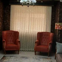 پرده پنجره پارچه کلاسیک ترک