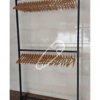 رگال لباس ترکیب چوب و فلز (سری ۱)