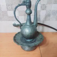 آفتابه و لگن مسی