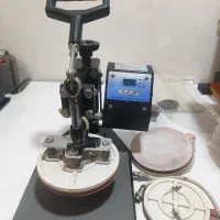 دستگاه پرس چاپ حرارتی