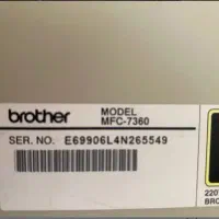 پرینتر لیزری چهار کاره برادر مدل BROTHER MFC-7360|پرینتر، اسکنر، کپی، فکس|چالوس, |دیوار